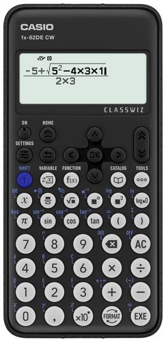 Casio FX-82DE CW Technisch wissenschaftlicher Rechner Schwarz Display (Stellen): 10 batteriebetriebe von Casio