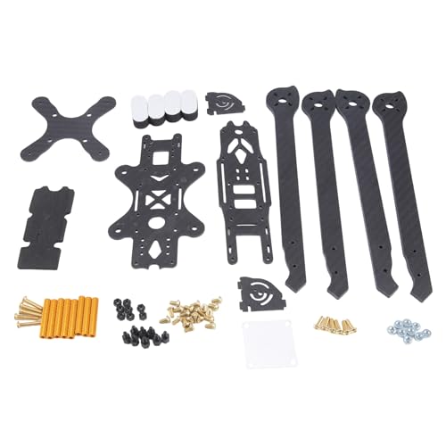 Casstad Für XL9 9-Carbonfaser-Rahmen-Kit, Rack, 390 mm Radstand, Unterstützung 2212 2213 2216 Motor für FPV-Drohnen-Quadcopter, Langlebig von Casstad