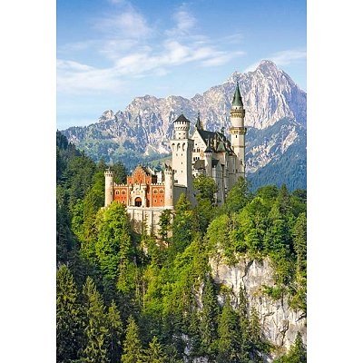 1000 Teile Puzzle - Neuschwanstein/Landschaft - Schloß Deutschland 1000 Teile Puzzle - Neuschwanstein/Landschaft - Schloß Deutschland von Castorland