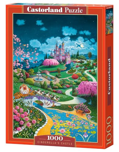 CASTORLAND 1000 Teile Puzzles Aschenputtel Schloss Märchenlandschaft Erwachsenenpuzzle Castorland C-105243-2 von Castorland