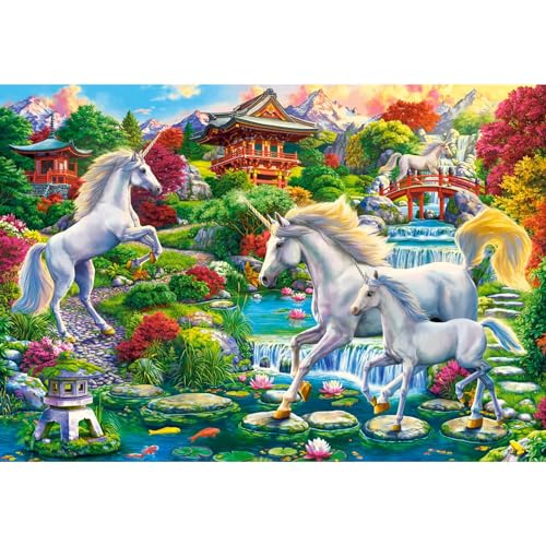 Castorland 1500 EL. Unicorn Garden [Puzzle] von Castorland