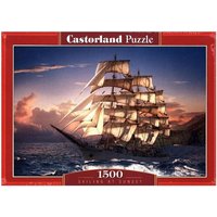 Castorland 1500 Piece Jigsaw Puzzles, Sailing at Sunset, Sailing Ship Puzzle, Ocean Puzzle, Adult Puzzles, Castorland C-151431-2 Castorland 1500 Piece Jigsaw Puzzles, Sailing at Sunset, Sailing Ship Puzzle, Ocean Puzzle, Adult Puzzles, Castorland C-151431-2 von Castorland