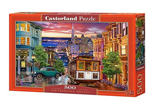 Castorland 500 EL. Wagonik w San Francisco B-53391 [Puzzle] von Castorland