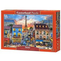 Streets of Paris, Puzzle 500 Teile Streets of Paris, Puzzle 500 Teile von Castorland