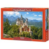 View of the Neuschwanstein Castle, Germany, Puzzle 500 Teile View of the Neuschwanstein Castle, Germany, Puzzle 500 Teile von Castorland
