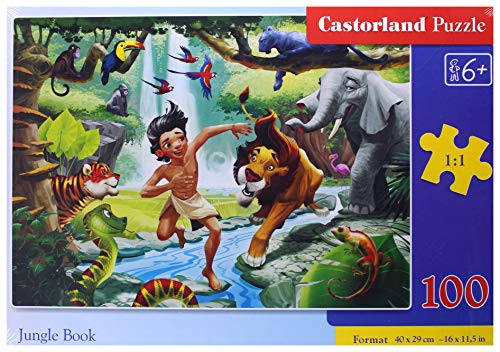 Castorland B-111022 Jungle Book, 100 Teile Puzzle, bunt von Castorland