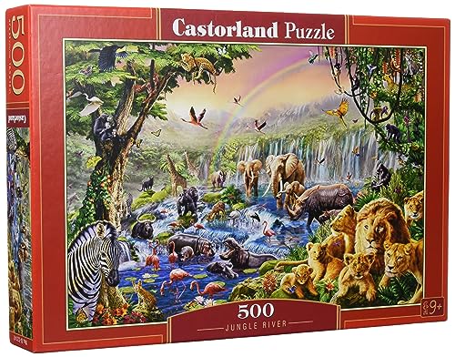 Castorland B-52141 - Jungle River, Puzzle 500 Teile von Castorland