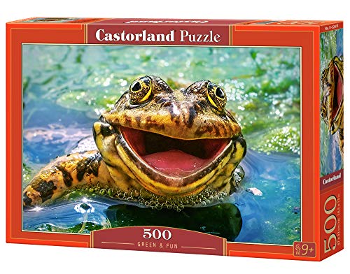 Castorland B-52813 Green & Fun, Puzzle 500 Teile, bunt von Castorland