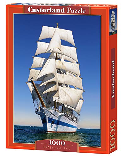 Castorland C-104239-2 Under Full Sail, 1000 Teile Puzzle, bunt Castorland C-104239-2 Under Full Sail, 1000 Teile Puzzle, bunt von Castorland