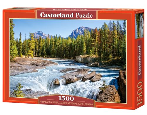 Castorland C-150762-2 - Puzzle Athabasca River, Jasper-Nationalpar 1500 Teile von Castorland