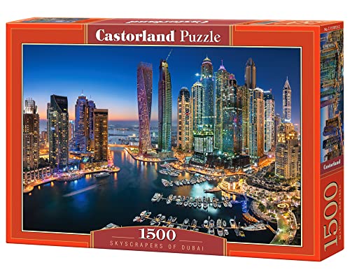 Castorland C-151813-2 Skyscrapers of Dubai, 1500 Teile Puzzle, bunt von Castorland