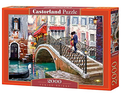 Castorland C-200559-2 Venice Bridge Polen Puzzle, bunt von Castorland