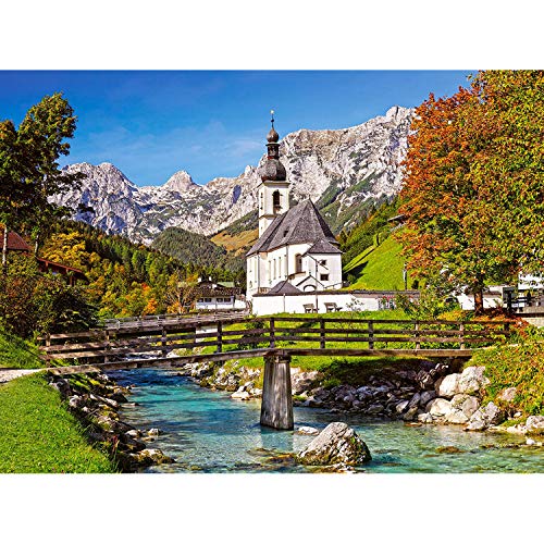 Castorland C-300464-2 Ramsau, Germany, Puzzle 3000 Teile, bunt von Castorland