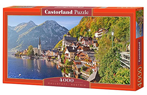 Castorland C-400041-2 Hallstatt, Austria,Puzzle 4000 Teile, Red von Castorland