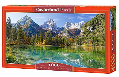 Castorland C-400065-2 Majesty of The Mountains 4000 Pieces Puzzle, bunt von Castorland