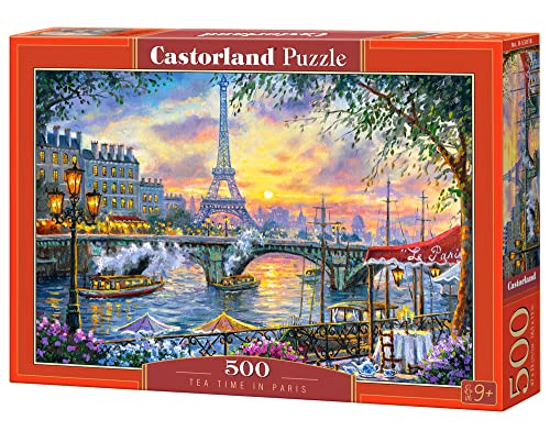 Castorland CSB53018 Tea Time in Paris, 500 Teile Puzzle, Bunt, 35 x 25 x 5 cm Castorland CSB53018 Tea Time in Paris, 500 Teile Puzzle, Bunt, 35 x 25 x 5 cm von Castorland