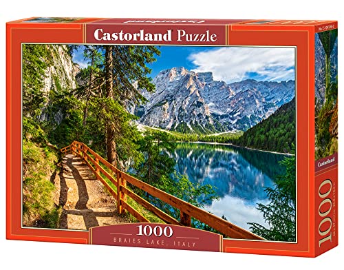 Castorland C-104109-2 Braies Lake, Italy, 1000 Teile Puzzle, bunt von Castorland