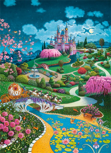 Castorland Cinderellas Schloss 100 Teile Puzzle Castorland-111282 von Castorland