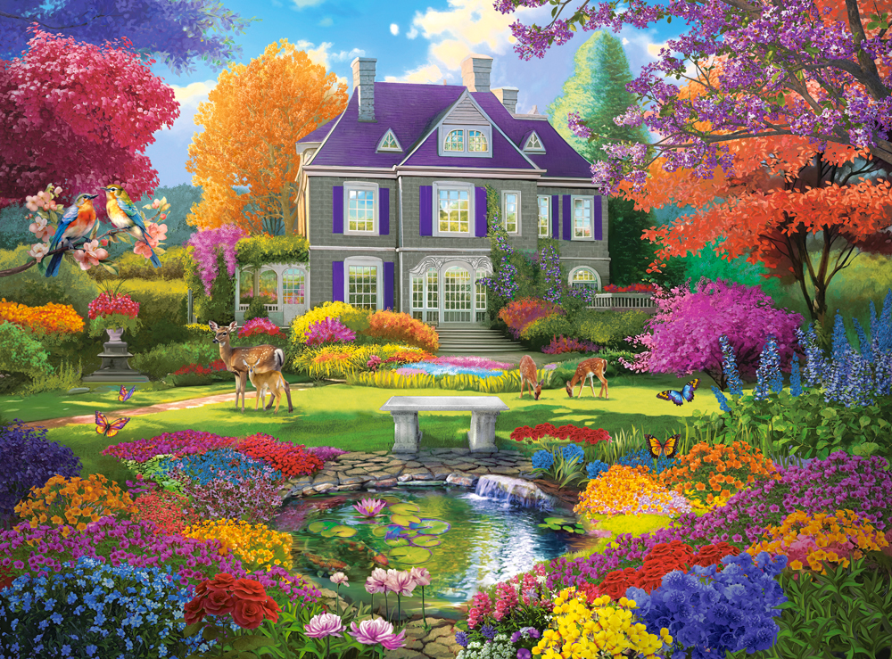 Castorland Garden of Dreams 3000 Teile Puzzle Castorland-300655 Castorland Garden of Dreams 3000 Teile Puzzle Castorland-300655 von Castorland