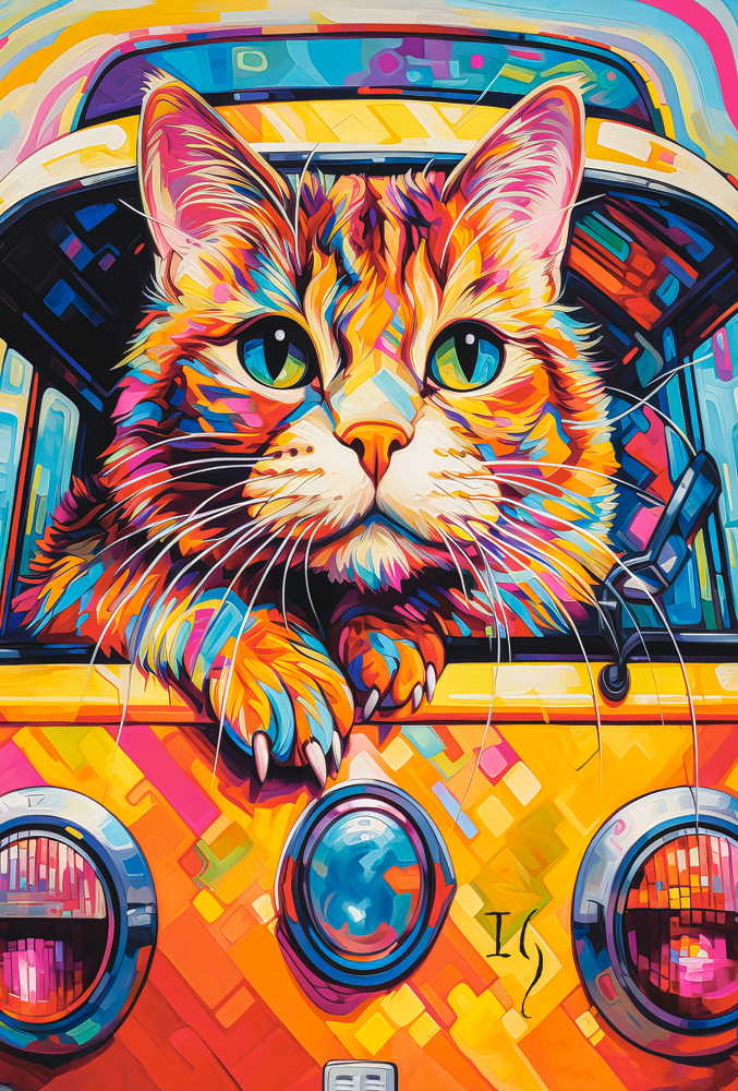 Castorland Katzen-Busreisen 1000 Teile Puzzle Castorland-105229 Castorland Katzen-Busreisen 1000 Teile Puzzle Castorland-105229 von Castorland
