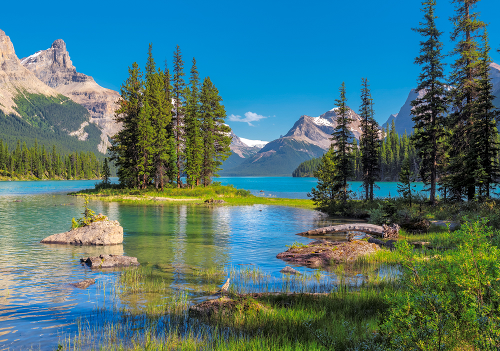 Castorland Maligne Lake, Canada 500 Teile Puzzle Castorland-53803 von Castorland