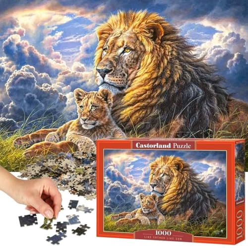 Castorland C-104277-2 Father Like Son, 1000 Teile Puzzle, Bunt von Castorland