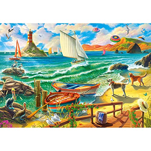 Castorland Puzzle 1000 pièces : Week-end à la Mer von Castorland