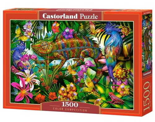 Castorland Puzzle mit 1500 Teilen: Farbwettbewerb von Castorland