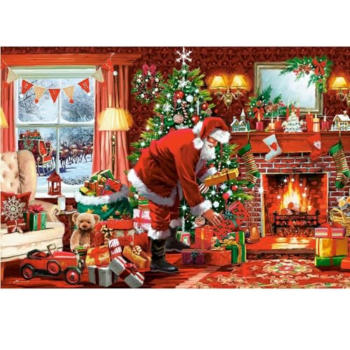 Castorland Puzzle 1500 pièces : Livraison spéciale du Père Noël von Castorland