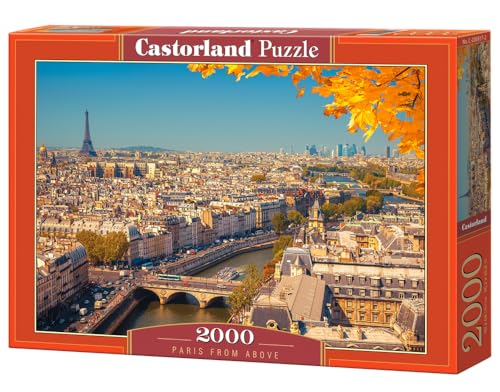 Castorland Puzzle 2000 Teile: Paris vu du Ciel von Castorland