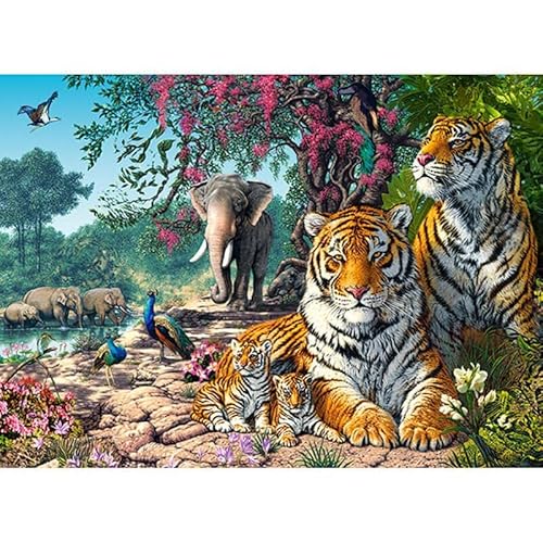 Castorland Puzzle 300 pièces : Sanctuaire du Tigre von Castorland