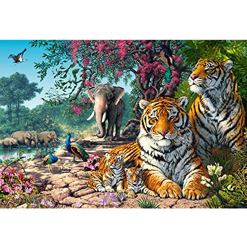 Puzzle 3000 Teile Tiger Sanctuary von Castorland