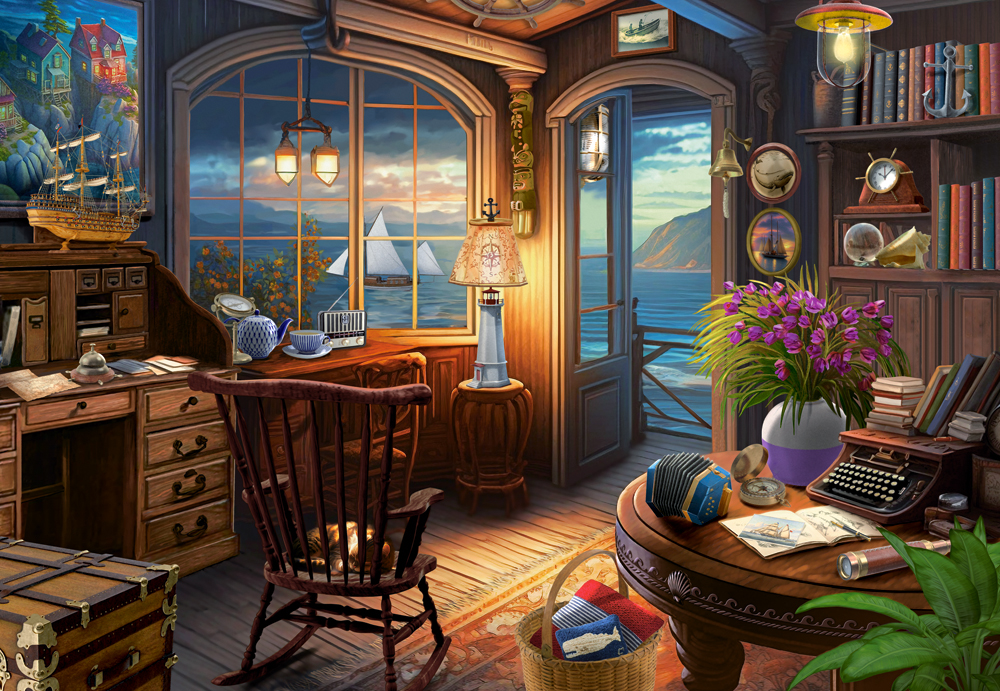 Castorland Sailor's House 1000 Teile Puzzle Castorland-105090 Castorland Sailor's House 1000 Teile Puzzle Castorland-105090 von Castorland