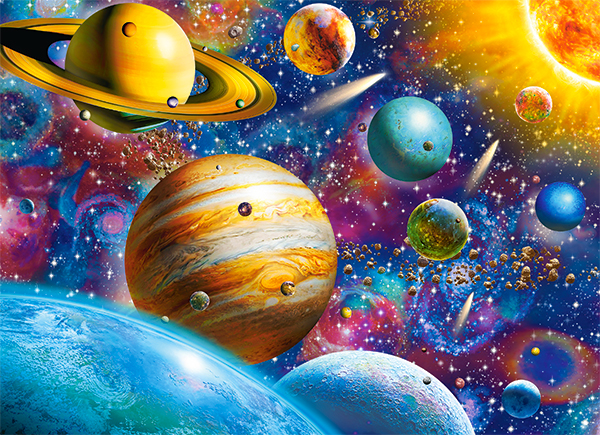 Castorland Solar System Odyssey 100 Teile Puzzle Castorland-111077 von Castorland