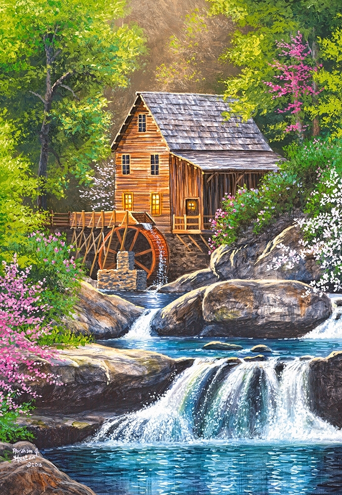 Castorland Spring Mill 1000 Teile Puzzle Castorland-104055 von Castorland