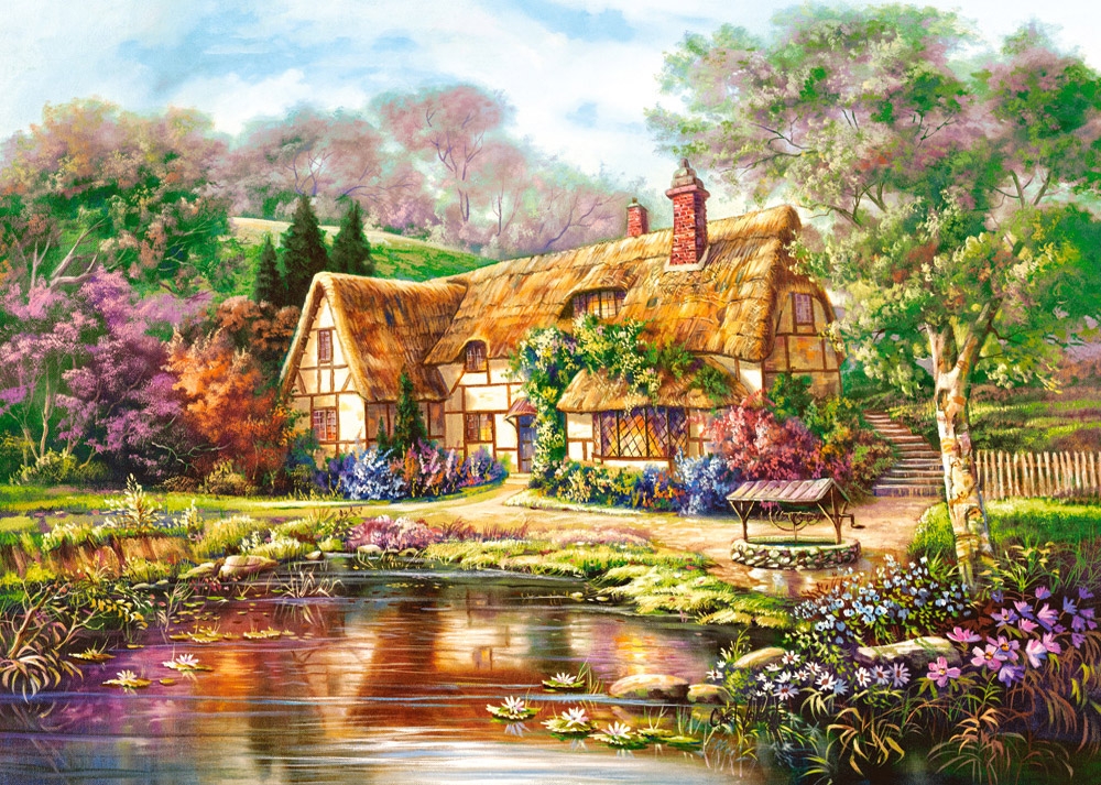 Castorland Twilight at Woodgreen Pond 3000 Teile Puzzle Castorland-300365 Castorland Twilight at Woodgreen Pond 3000 Teile Puzzle Castorland-300365 von Castorland