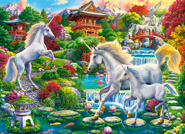 Castorland Unicorn Garden 300 Teile Puzzle Castorland-030521 von Castorland