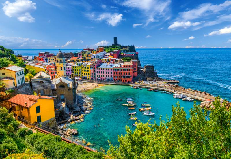 Castorland Vernazza, Italien 1000 Teile Puzzle Castorland-105298 von Castorland