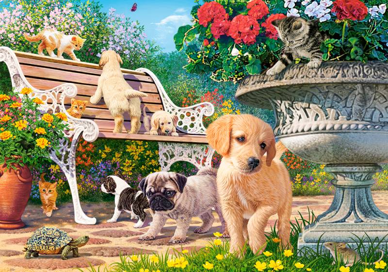 Castorland Versteckspiel 500 Teile Puzzle Castorland-53636 von Castorland