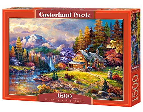 Castorland C-151462-2 - Puzzle Mountain Hideaway, 1500 Teile von Castorland