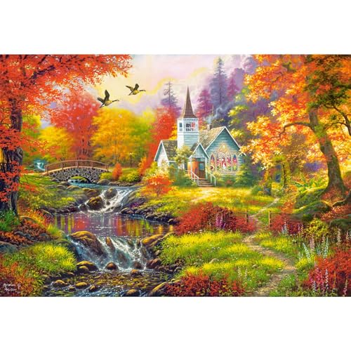 Puzzle 1000 Teile: Herbststimmungen von Castorland