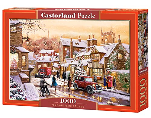 Puzzle 1000 pièces :Vintage Winterland von Castorland