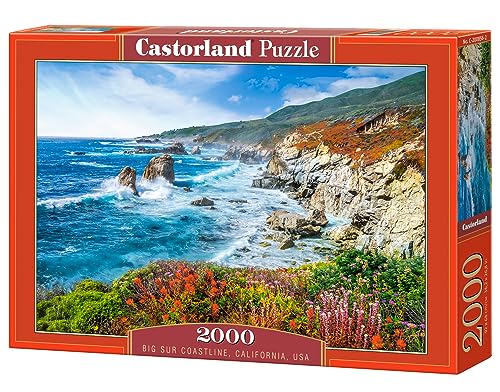 Puzzle 2000 pièces : Littoral de Big Sur, Californie, USA Puzzle 2000 pièces : Littoral de Big Sur, Californie, USA von Castorland