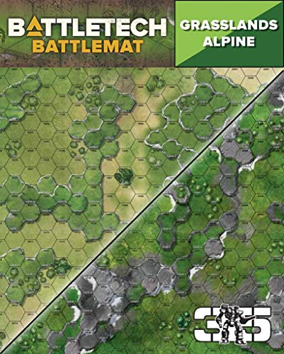 BattleTech Battle Mat Grasslands Alpine von Catalyst Game Labs