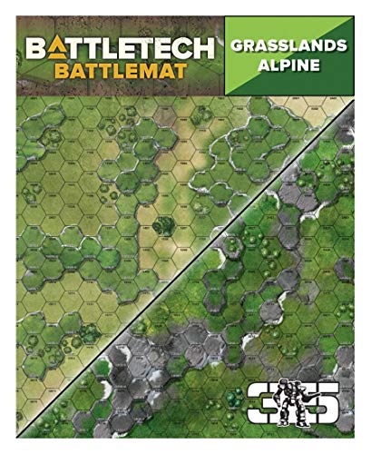 BattleTech Battle Mat Grasslands Alpine von Catalyst Game Labs