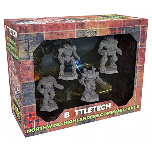 BattleTech Miniature Force Pack - Northwind Highlanders Command Lanze von Catalyst Game Labs