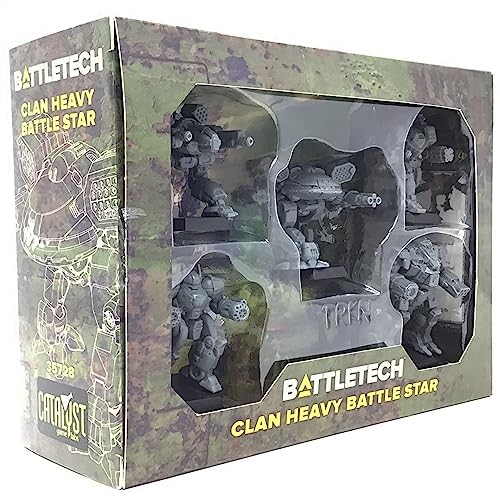 Boardgame BattleTech Clan Heavy Battle Star, Grau von Boardgame