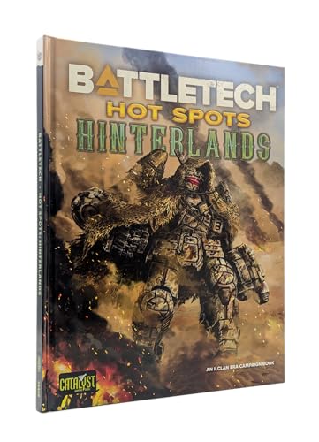 Catalyst | BattleTech Hot Spots Hinterlands RPG Book in English for Age 14+ | Strategic and Competitive Game for 2+ Player | An Ilclan Era Campaign Book | Spiel auf Englisch von Catalyst Game Labs