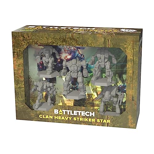 Catalyst Game Labs BattleTech: Clan Heavy Striker Star - Miniature Game von Catalyst Game Labs