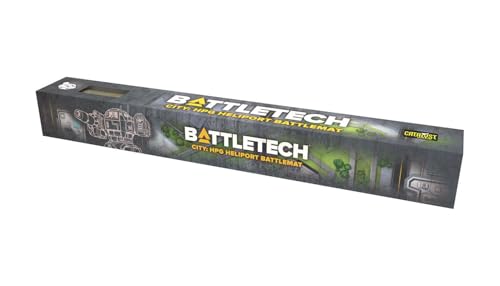 Catalyst Game Labs BattleTech | Battle Mat | Cities HPG Heliport Plaza | Expansion | Miniature Game Ages 14+ | Spiel auf Englisch von Catalyst Game Labs